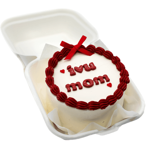 i❤️u mom Bento Cake