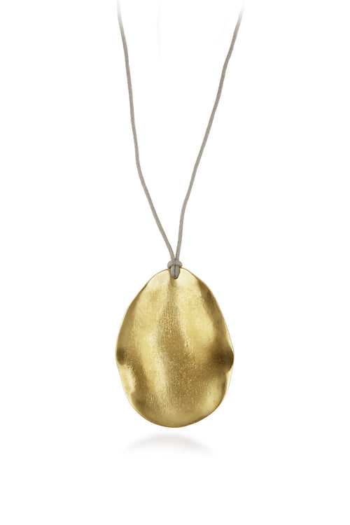 Monsoon Pendant-Small-Brass