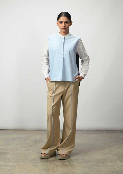 Panelled Shirt