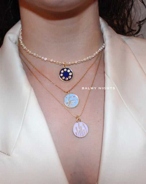 BALMY NIGHT { blue enamel }