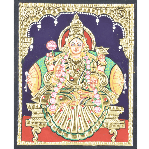 Ashta Lakshmi - Adhi Lakshmi Tanjore Painting