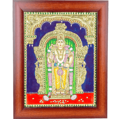 Murugan Tanjore Painting