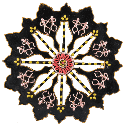 Warli Wheel Work Wall Decor