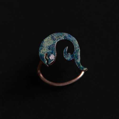 Matsya Sterling Silver Nose Pin