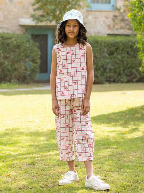 Perry Organic Cotton Block Printed Co-ord Set
