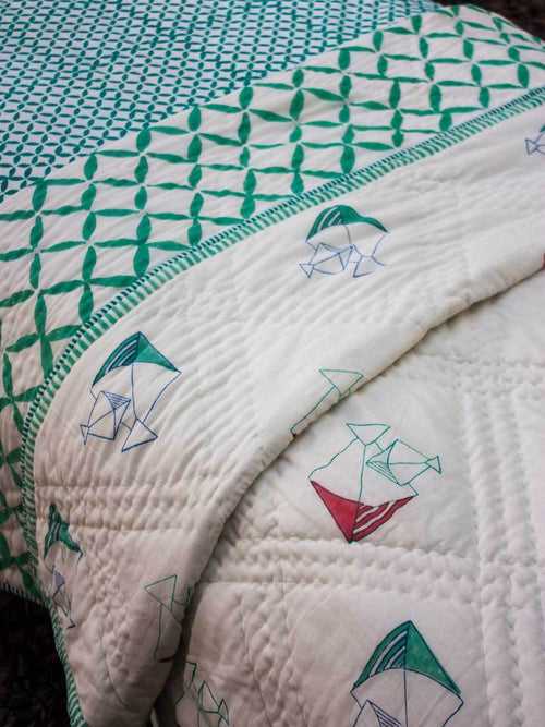 Kite Organic Cotton Quilt