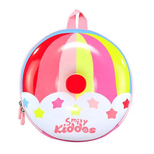 Smily Kiddos Donut Eva backpack - Rainbow Theme Pink