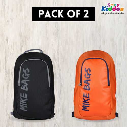 Mike Eco Day Pack Combo - (Orange and Black )