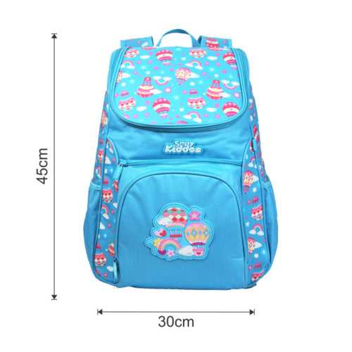 Smily U Shape Backpack Light Blue