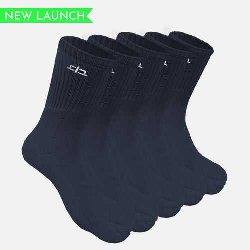 Bamboo Toe Calf Socks for Women - 5 Pairs