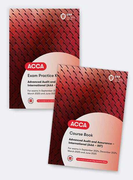 BPP ACCA AAA Advanced Audit Assurance Intl Book. Sep 24 to Jun 25