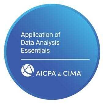 AICPA Certification : Application of Data Analysis Essentials Certificate