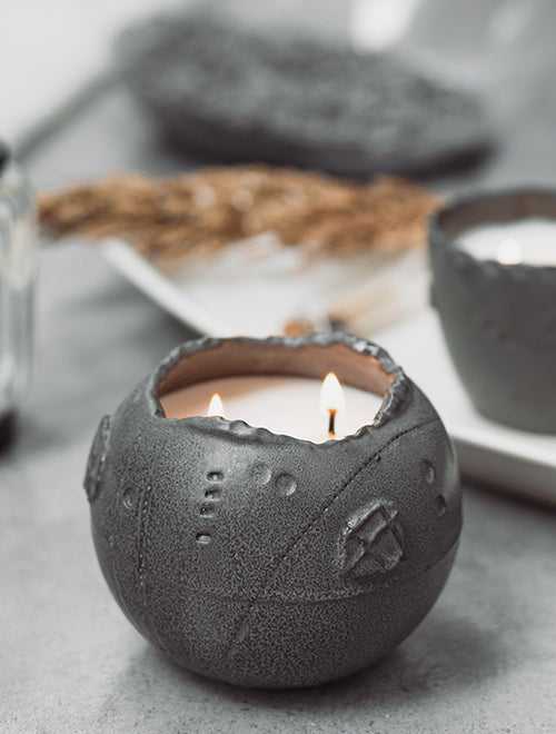 Eclectic Candle - Grey Matka