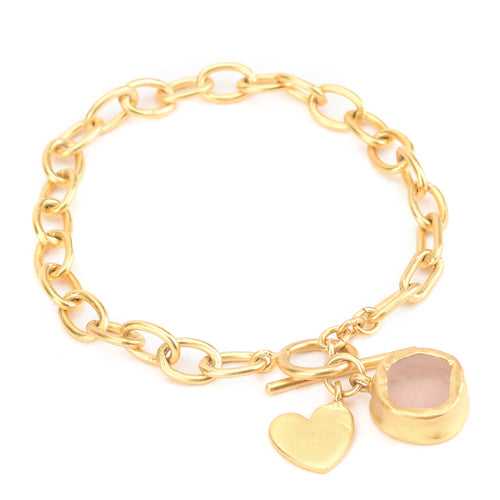 Rose Quartz - Be Mine Bracelet