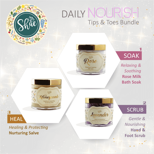Shae Daily Nourish - Tips & Toes Bundle