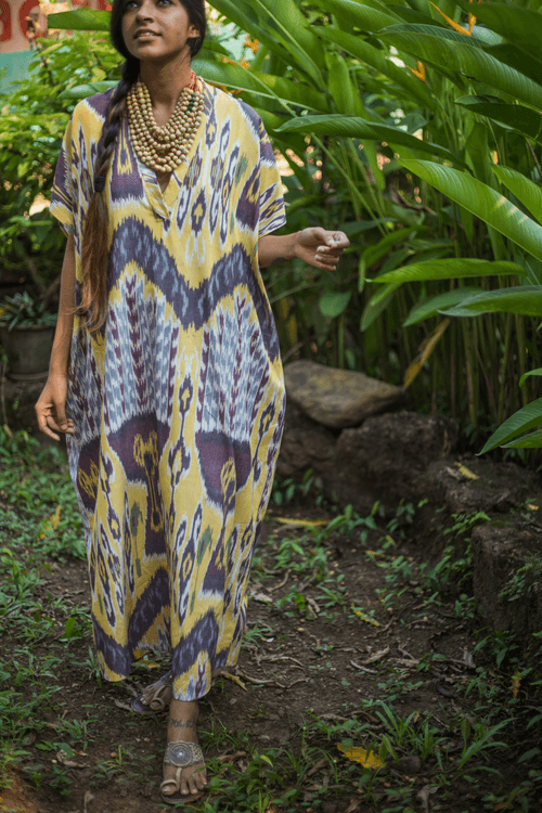 Zeer Ikat Kaftan