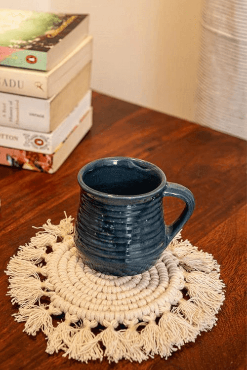 Spiral Fringe Coasters