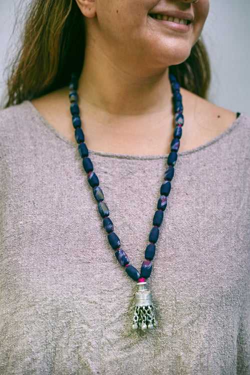 Jhumka Tassel Necklace