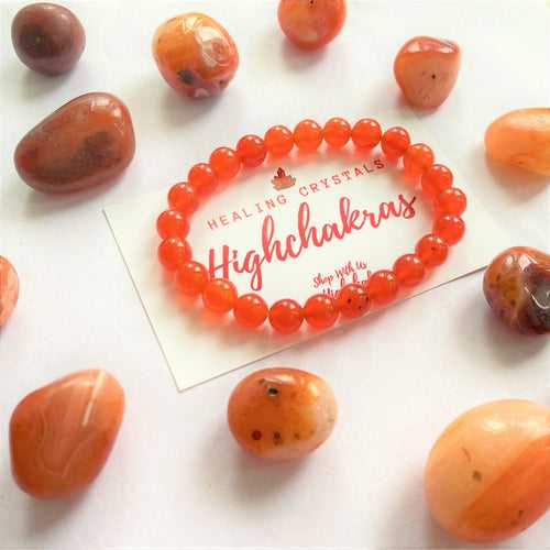 Carnelian Bracelet (Confidence, Motivation, Empowerment)