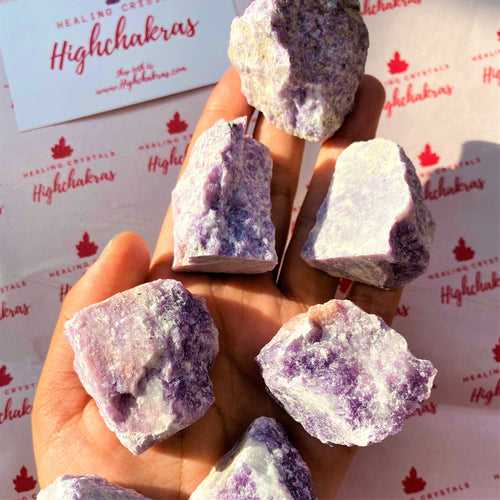 Lepidolite Rough Pocket Stone