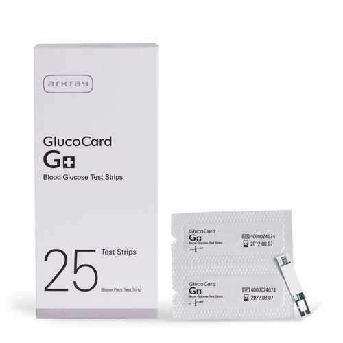 Arkray Glucocard G+ Test Strips (25S Individually Packed Strips)