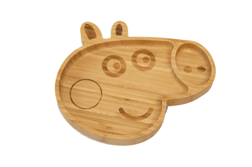 Limited Edition George Pig Bamboo Plate