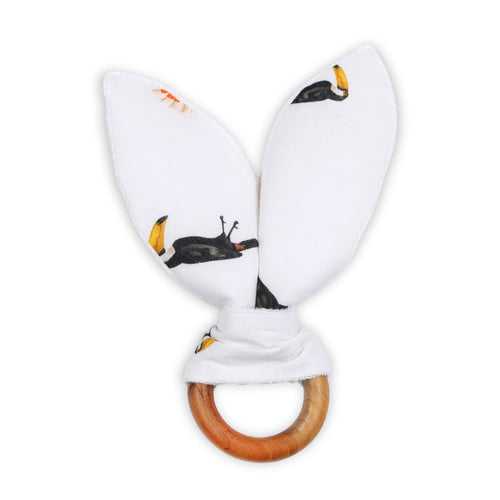 Bird Life Neem Wood Bunny Teether