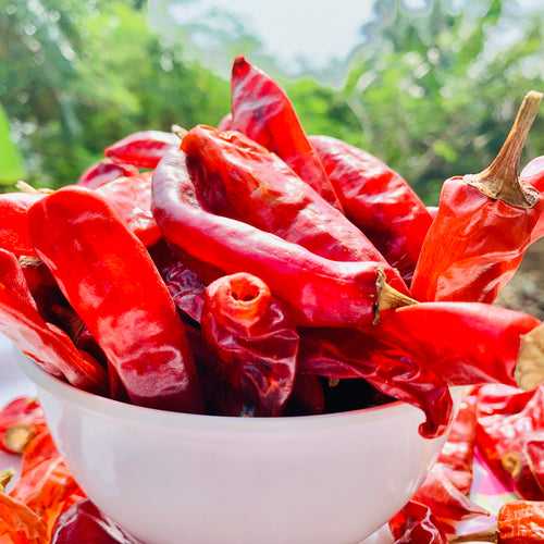 Kashmiri Whole Red Chilli-Natural Raw Mirchi