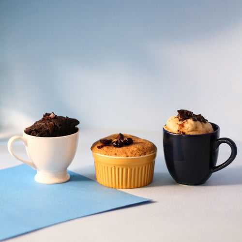 Mug Cake Mix Trio | Eggless | Vegan