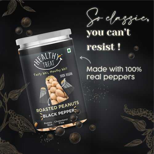 Roasted Peanut Black Pepper | Crunchy and Nutritious | 200g