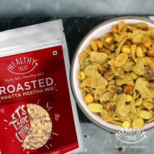 Roasted Khatta Meetha Mix | Tangy & Crunchy | 150 gm