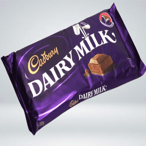 Cadbury Dairy Milk.