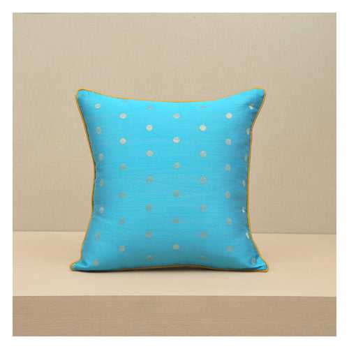 Diya Celebration Cushion - Turquoise