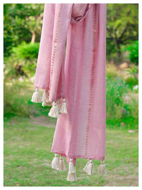 Summer Breeze Stole - Dust Pink