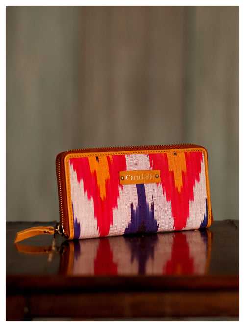 Sunset Ikat Wallet