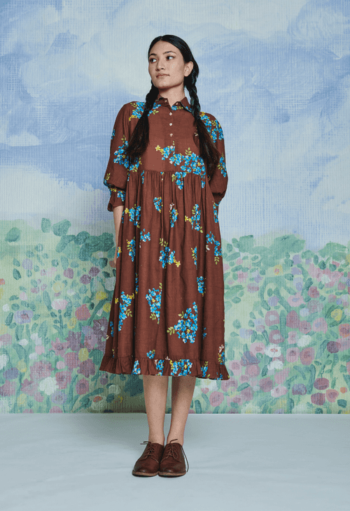 Forest Path Midi Dress