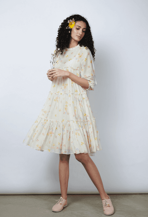 Limoncello Cha Cha Cha Midi Dress