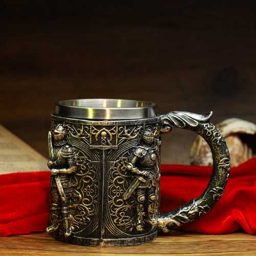 Knights with Excalibur Coffee Mug
