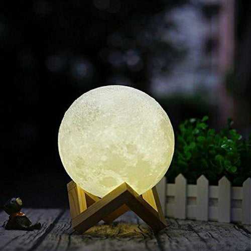 Moon Lamp Romantic 3D Printed