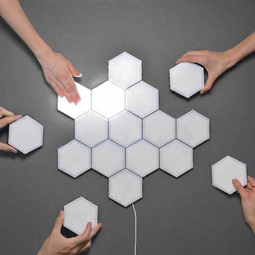Hexagon Modular Touch Based Lights