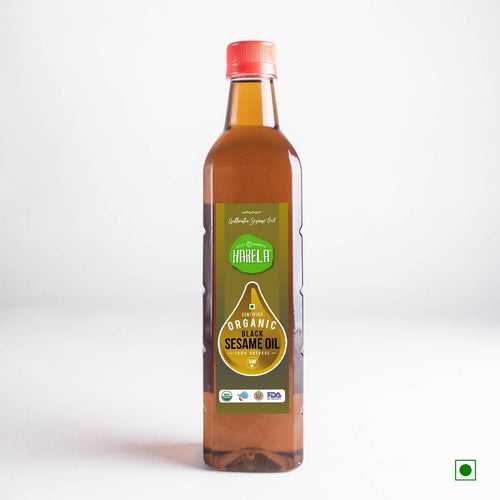 Certified Organic Cold Pressed Sesame Oil 500ml