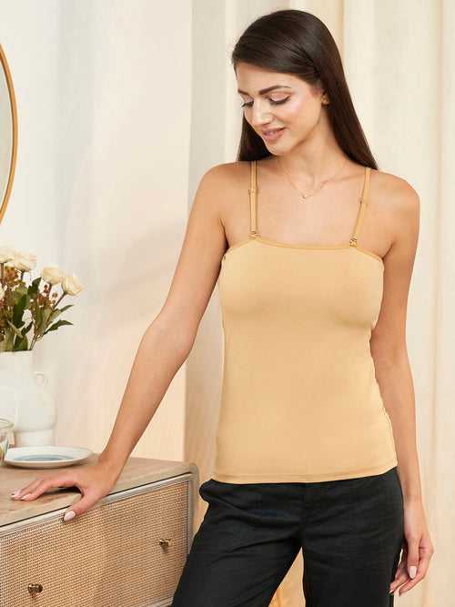 Buy Skin Full Coverage Non Padded Camisole for Women Online - Zola