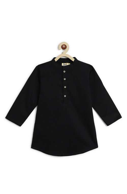 Firdaus Kurta for Boys - Black