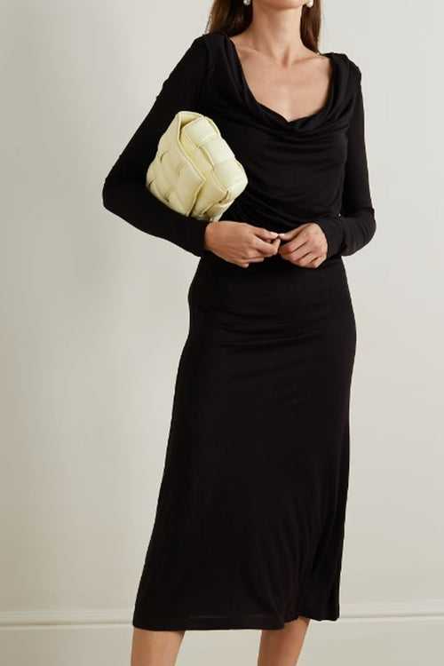 Vivacity Black Dress