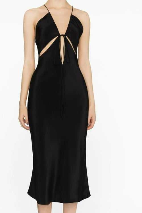 Aphrodite Black Dress