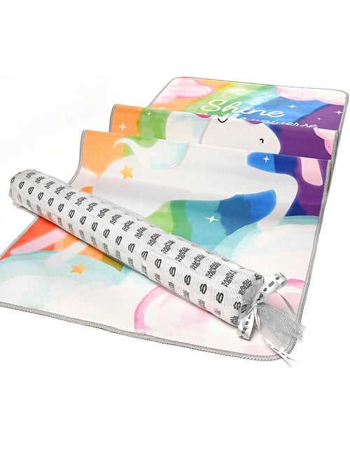 Unicorn Soft Microfiber Antiskid Yoga / Exercise Mat  (Gift)