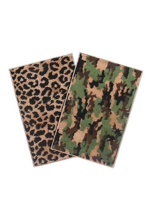 LEOPARD ANTI-SKID DOOR MAT COMBO Size (40*60cm)