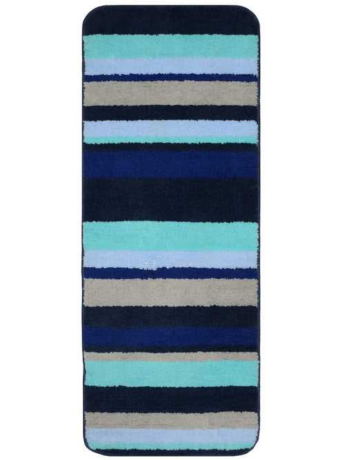 Colored Stripe Soft Microfiber Anti-Skid Multiuse Runner/Carpet (45x120cm) (More colors Available)