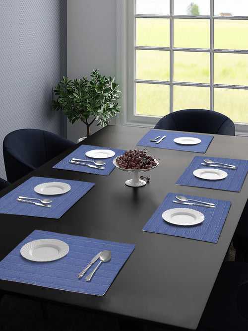 Saral Home Cotton Placemats Set of 6 - 33x45 cm