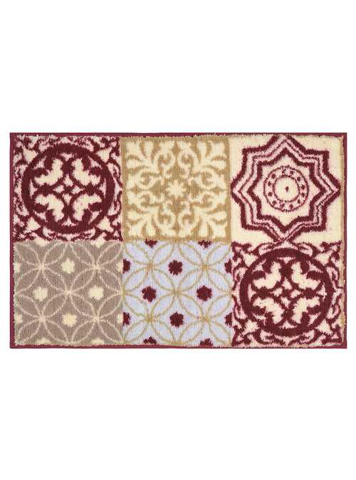 Tile Velvet Digital Print Antiskid Doormat